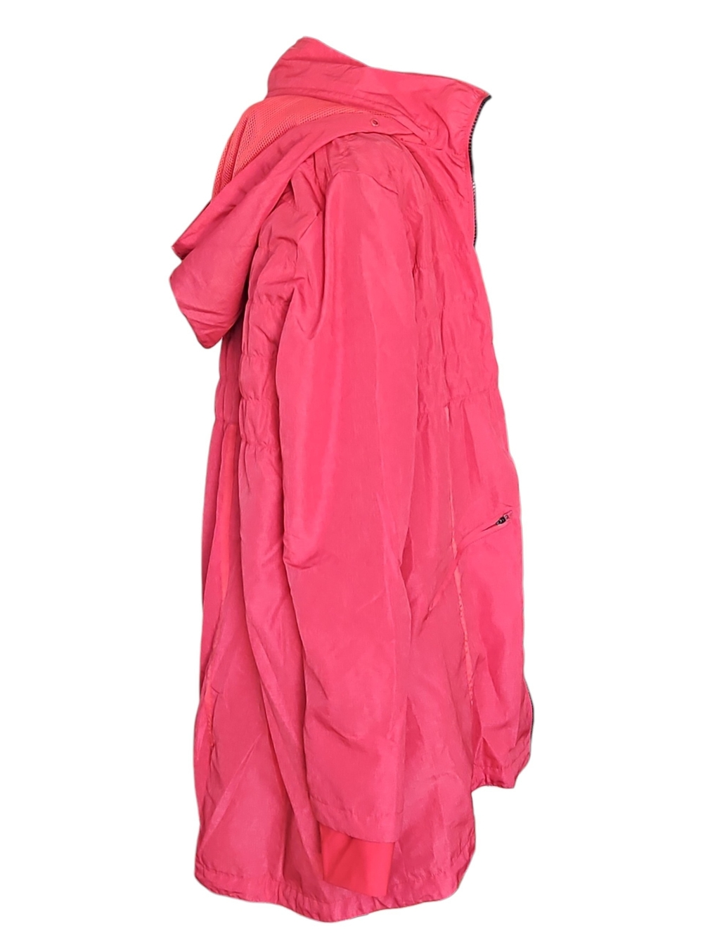 Mondetta Coral Pink Hooded Zip Jacket Size Large - Picture 6 of 12